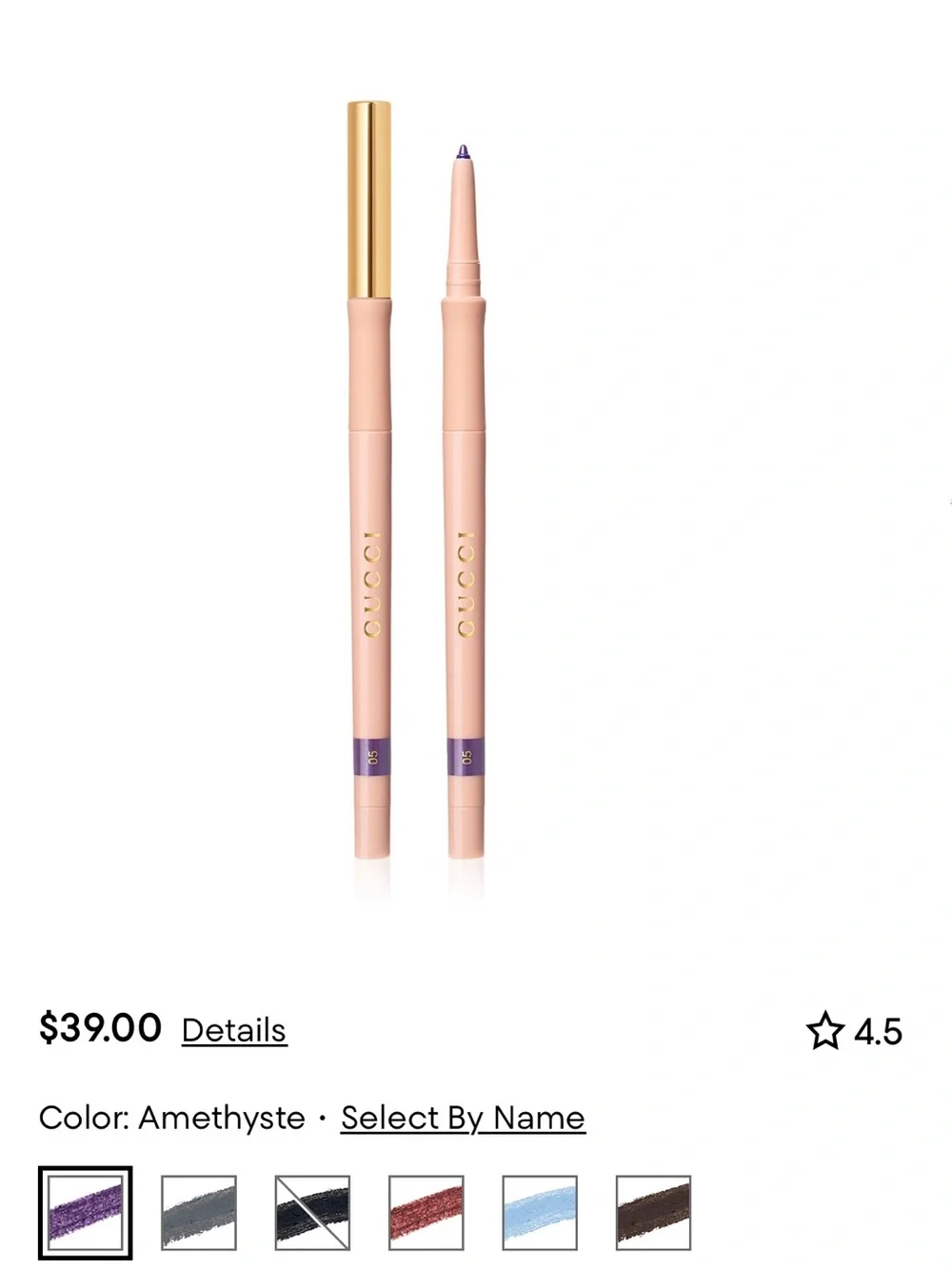 Gucci Stylo Eye Pencil- Long Lasting Khol Liner in Amesthyste